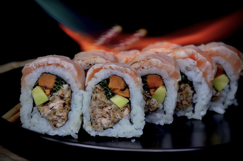 3 pcs Raw Salmon