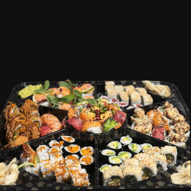 Box of 88 sushi pieces